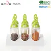Smile mom Factory Direct Sale Plastic Spice Jars Spice Containers Kitchen Spice Rack
