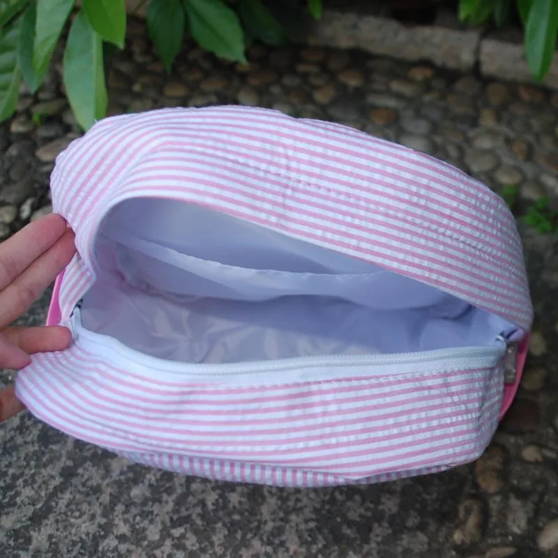 New Design Seersucker Backpack Kid School Bag In Two Colors Dom107031 ...