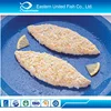 chinese sea IQF breaded alaska pollock products