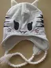 Winter Acrylic knitted Childrens' Kitty Animal Hat