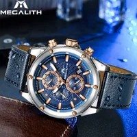 

MEGALITH OEM Custom Brand Hand Watches Wholesale Luxury Fashion Sapphire Glass Waterproof 316L Stainless Steel Watch