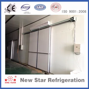  Cold Room Cold Storage Automatic Sliding Door With 