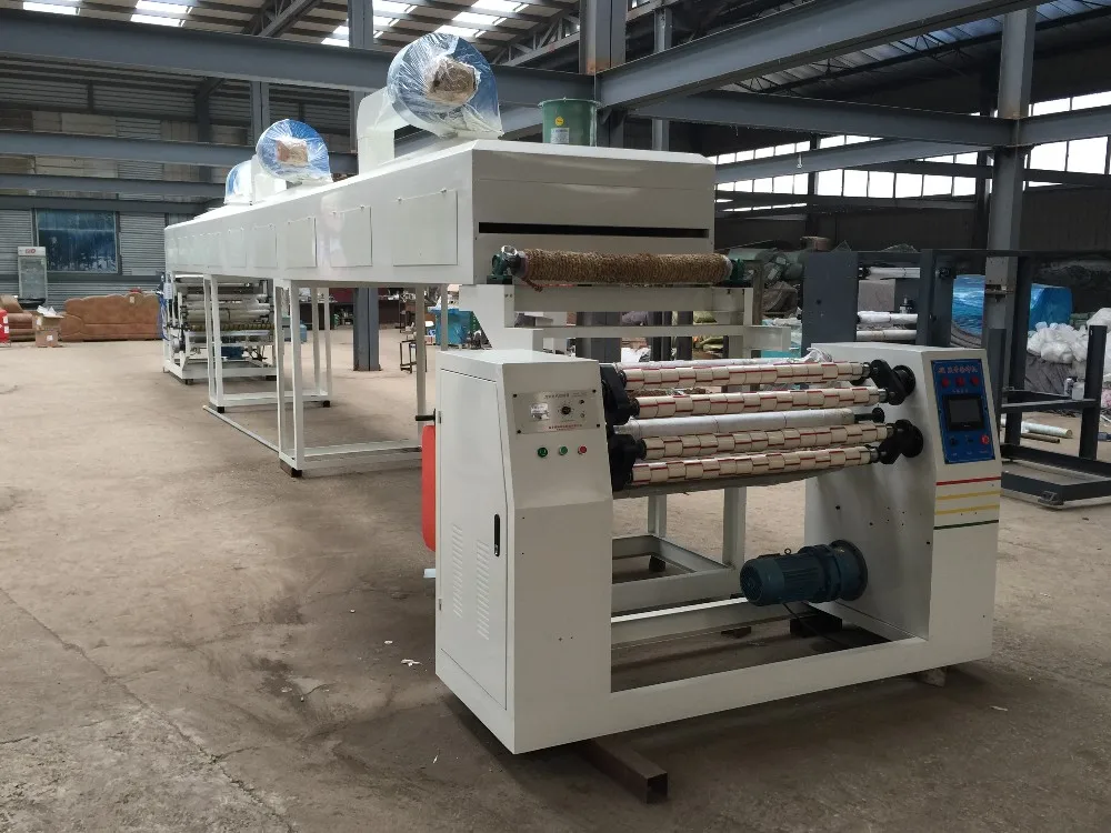Single Sided Printed Bopp Adhesive Tape Jumbo Roll Coating Machine