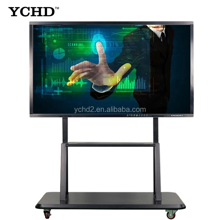70 inch HD Resolution LCD Android Monitor Touch Screen use in meeting