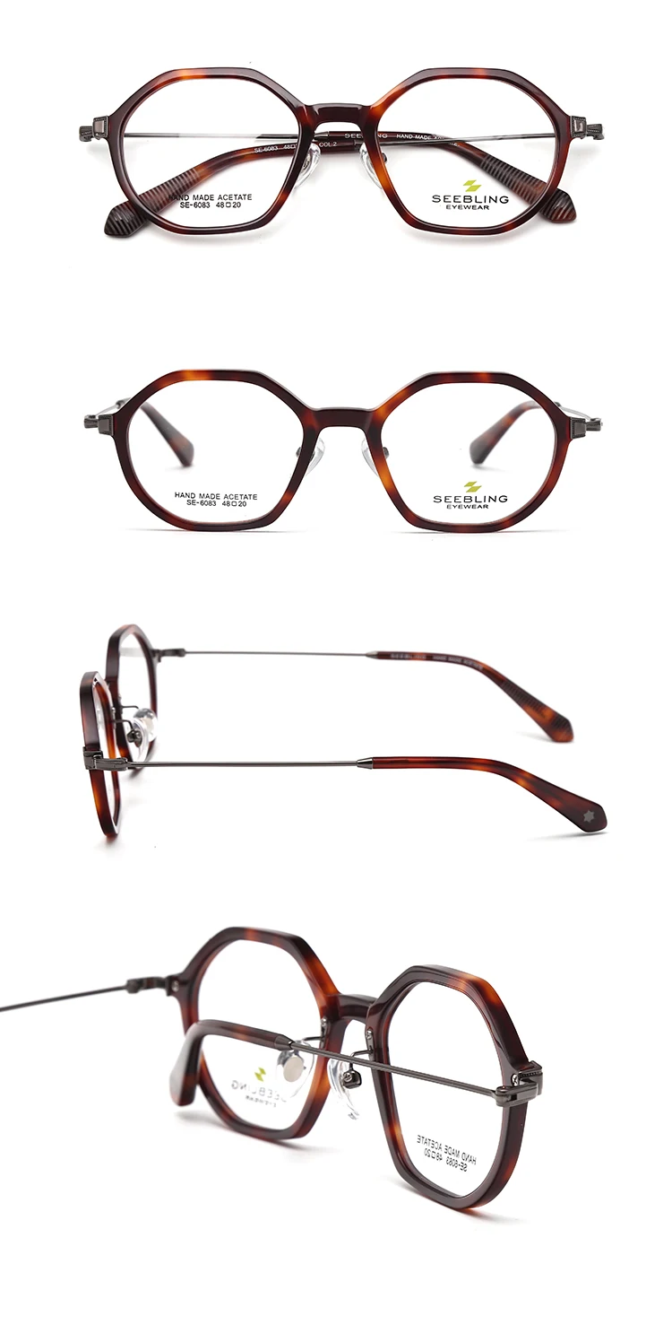 Luxury eyeglass frames japanese acetate optical frames, View acetate
