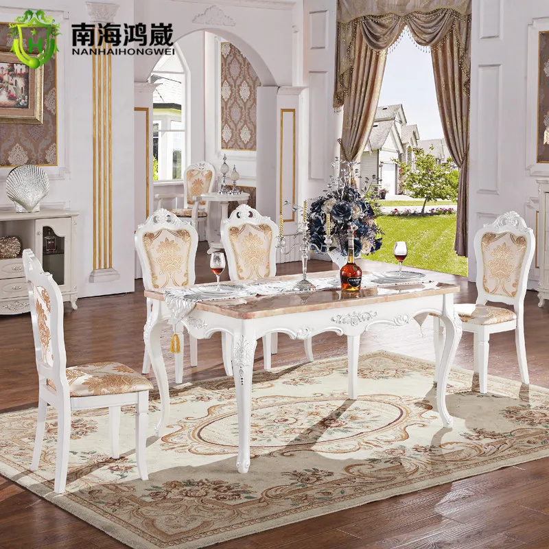 French Style Luxury Dining Room Set