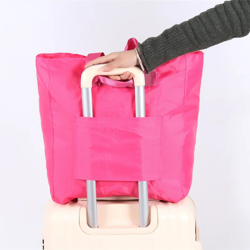 foldable waterproof trolley travel bag