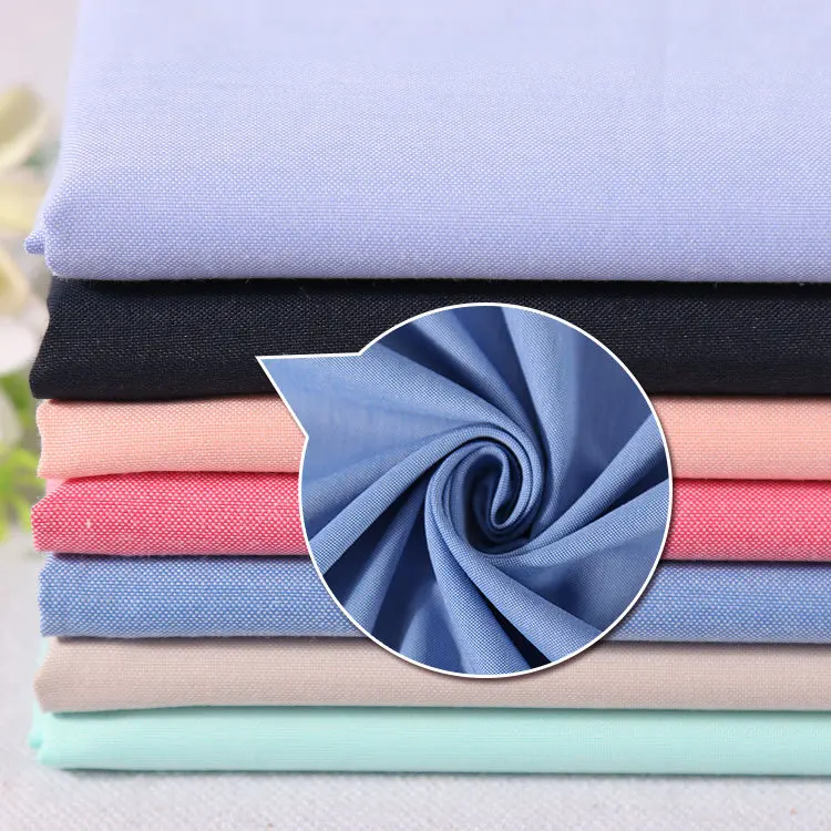 100% Cotton Oxford Cloth Fabric For Shirts Yarn Dyed Fabric - Buy 100% ...