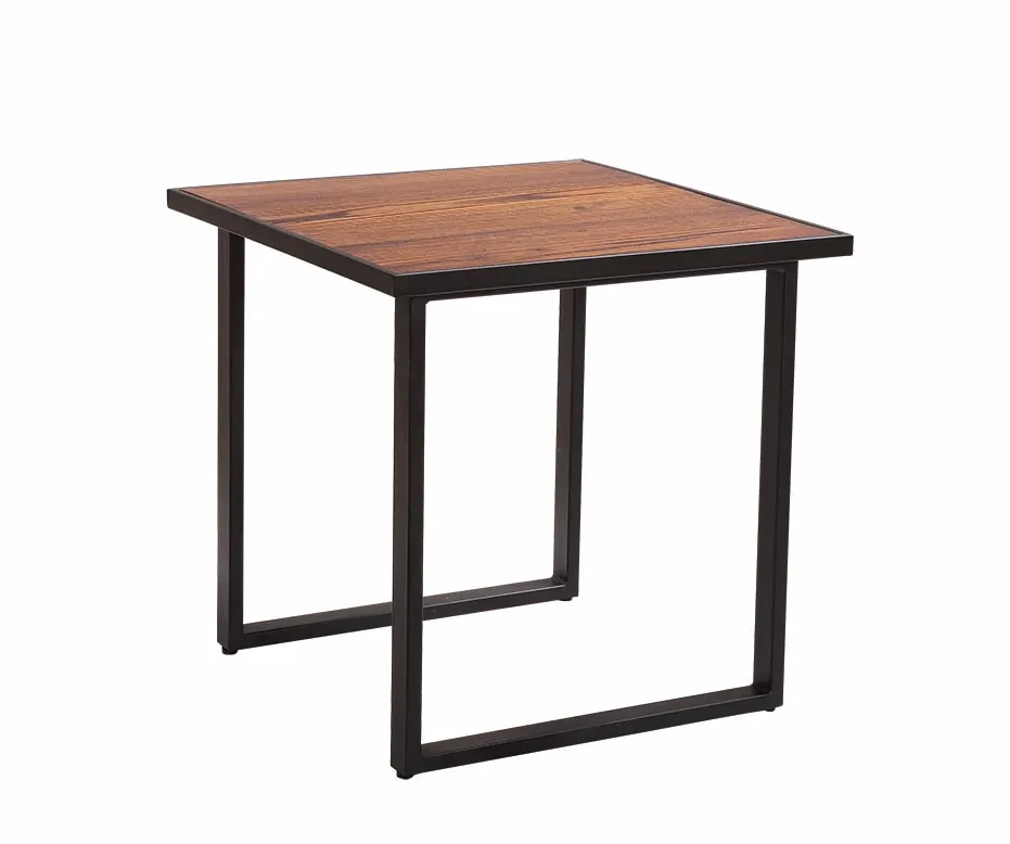 Coffee Solid Dining Dinner Restaurant Metal Leg Frame Decorative Wood Table Legs On