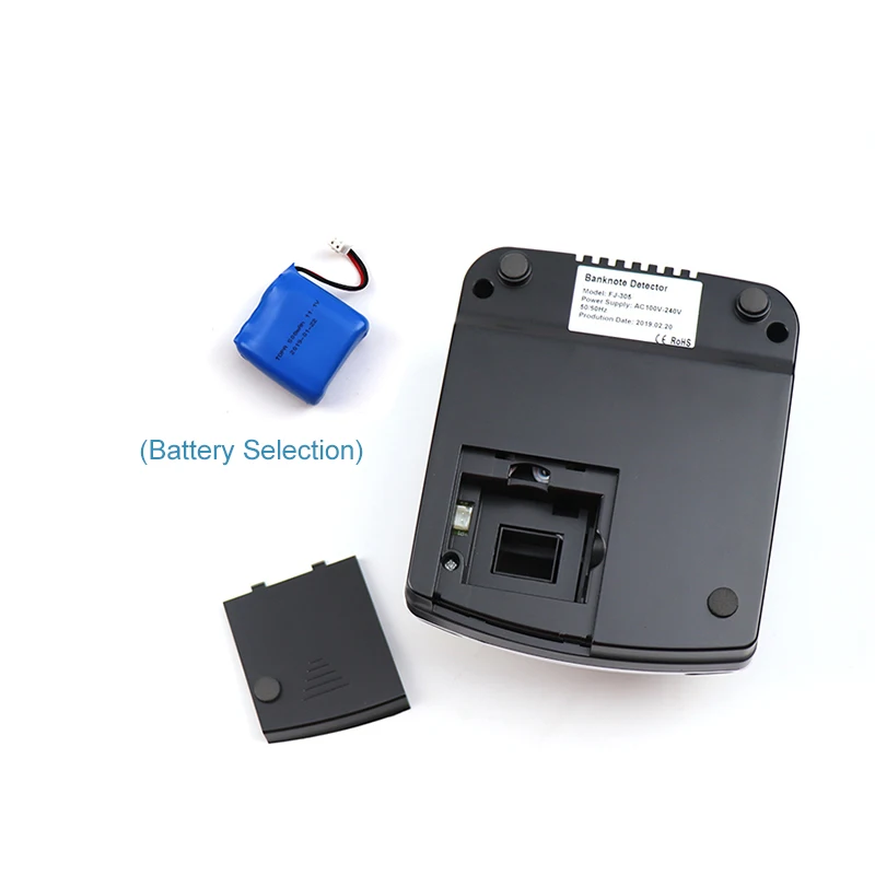 
Fj-305 UV Portable table Black mini banknote detector 