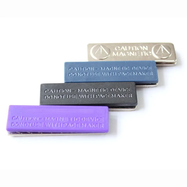 45x13mm reusable magnetic name badge holder