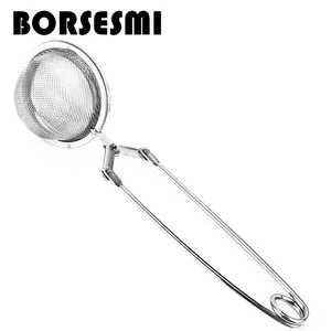 Image of Home kitchen gadgets Professional wire mesh tea ball infuse straine steeper stainless steel tea infuser ball