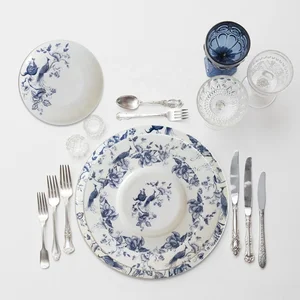 Image of Angel home kitchen dinnerware stoneware bone dinner sets dinnerware wedding