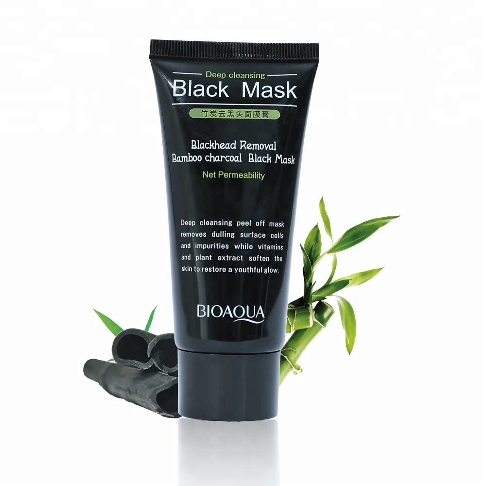 

Private Label Bioaqua Deep Cleansing Facial Blackhead Remover Bamboo Activated Charcoal Mask Peel Off Black Face Mask, N/a