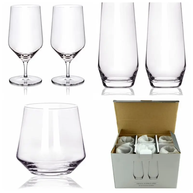 Guangzhou Best Glassware Brands Crystal Wine Glass Beer Juice Water Glass Cup