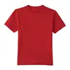 men's red In-Stock o-neck blank tshirt