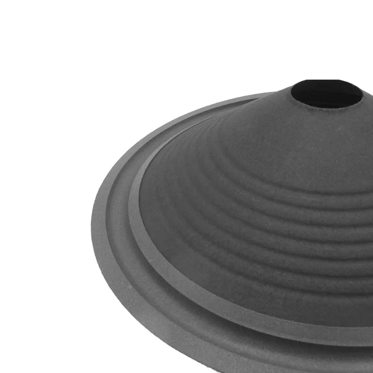 Car Speaker Parts 12 Inch Foam Edge Pressed Paper Cone With Painting