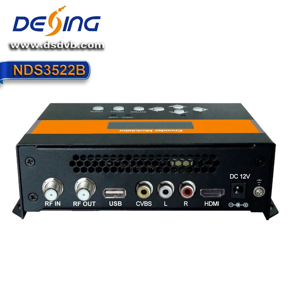 

DEXIN NDS3522B ISDB encoder modulator, Black