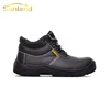 Comfortable construction safety mens black composite industrial boots shoes