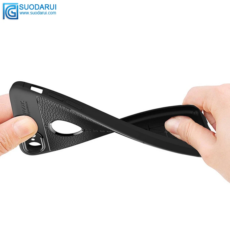 Hot selling Shockproof Case Soft tpu case For Iphone 7/8 / 7 Plus /8PLus Carbon fiber Cover