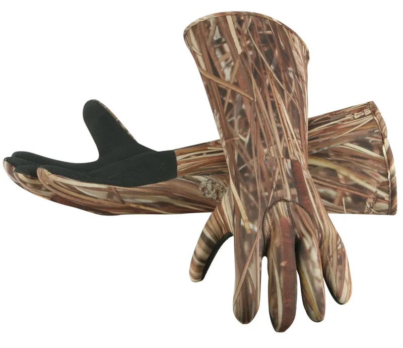 waterproof camo gloves