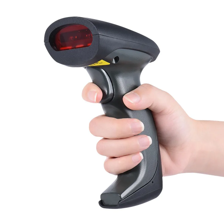 

Handheld Barcode Reader 1D Laser Wired Barcode Scanner CE FCC RoHS IP54 Certificated