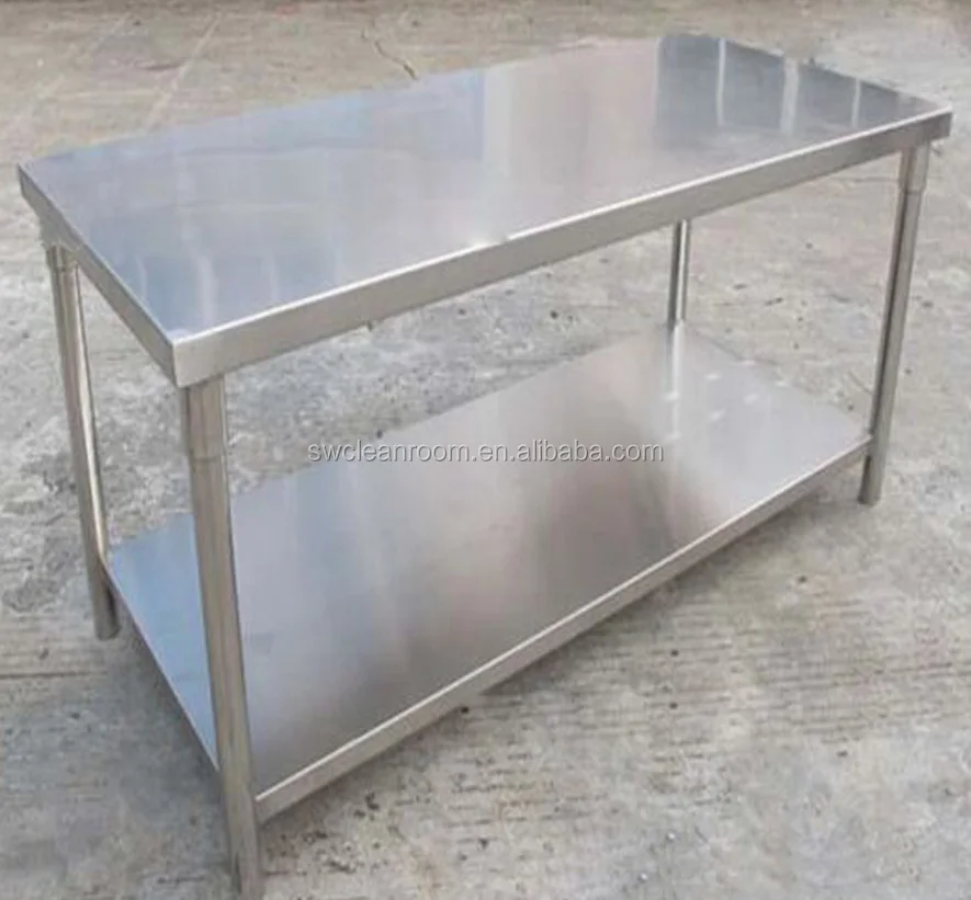 Stainless Steel Gmp Working Table For Clean Room Working Bench In