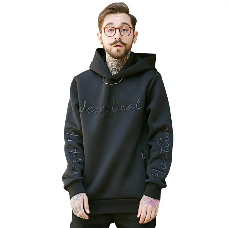 New Embroidered Unbranded Hoodie With No Labels - Buy Unbranded Hoodie ...