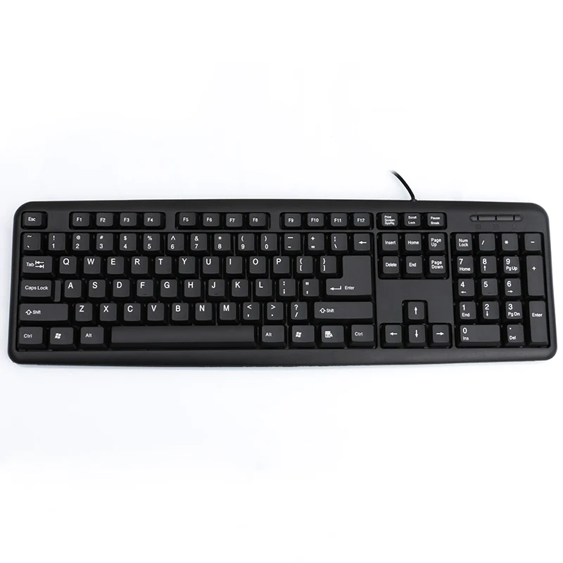 

108 keys Wired USB Computer office keyboard for sale, Black
