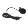Wired Microphones 3.5mm Mini Studio Speech Mic Microphone w/ Clip for PC Desktop Notebook Mac Microfone Wholesale
