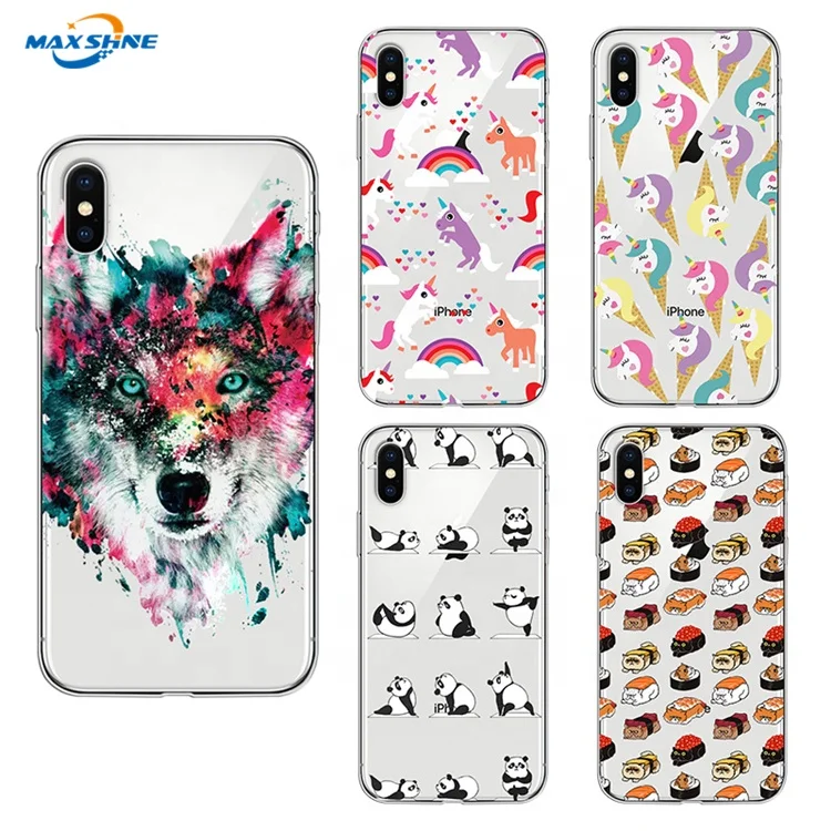 Maxshine custom phone case manufacturer Logo Customized for iphone case custom x xs xr xs max