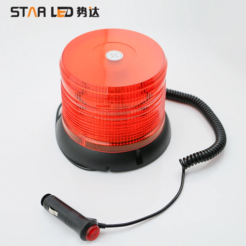 12V/24V Amber Emergency Flashing Lights LED Light truck  Beacon