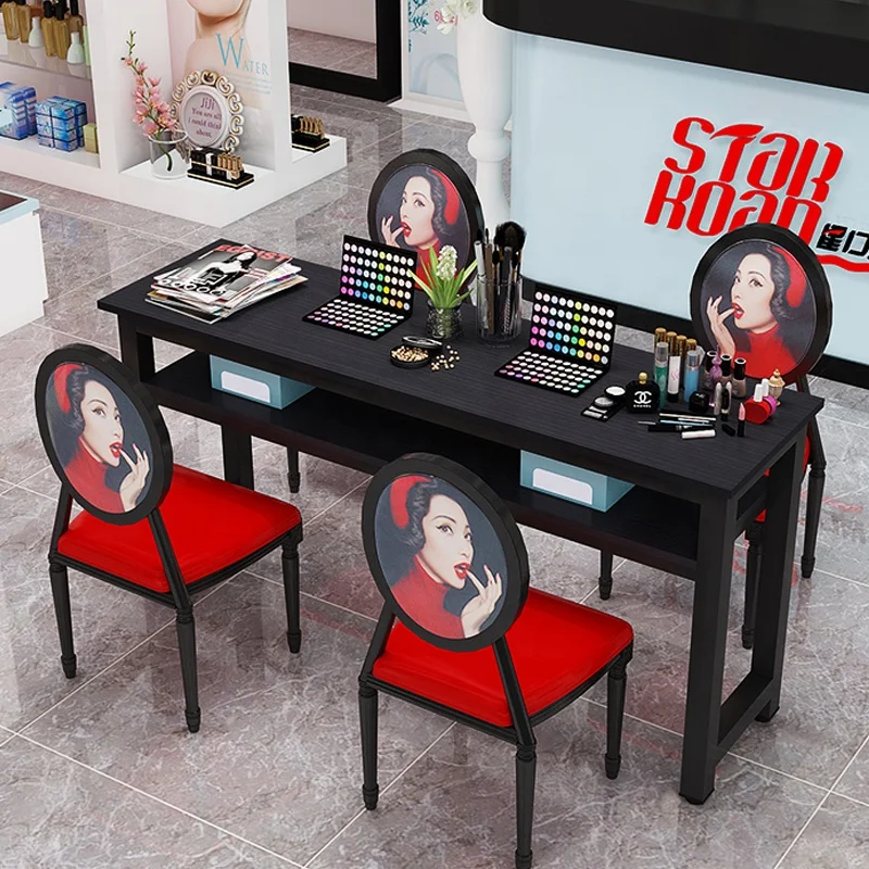 
Wholesale Price Salon Furniture nail manicure salon table set 