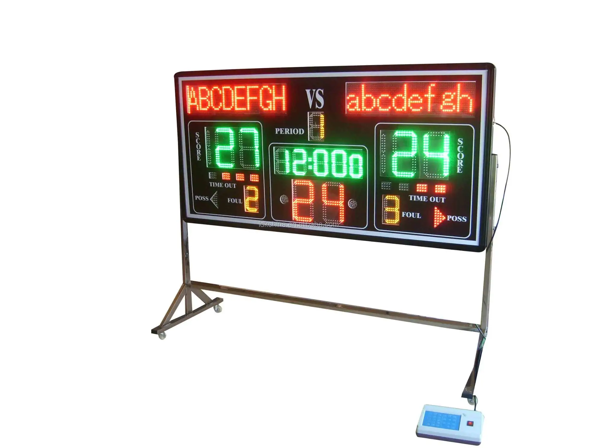 Indoor Portable Led Digital Electronic Basketball Scoreboard Buy