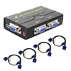 JideTech Wholesale 4 input 1 output VGA KVM Switch Auto VGA Switch 4 Port