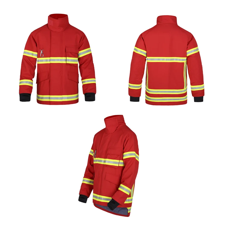 
CE certified nomex fire jacket 