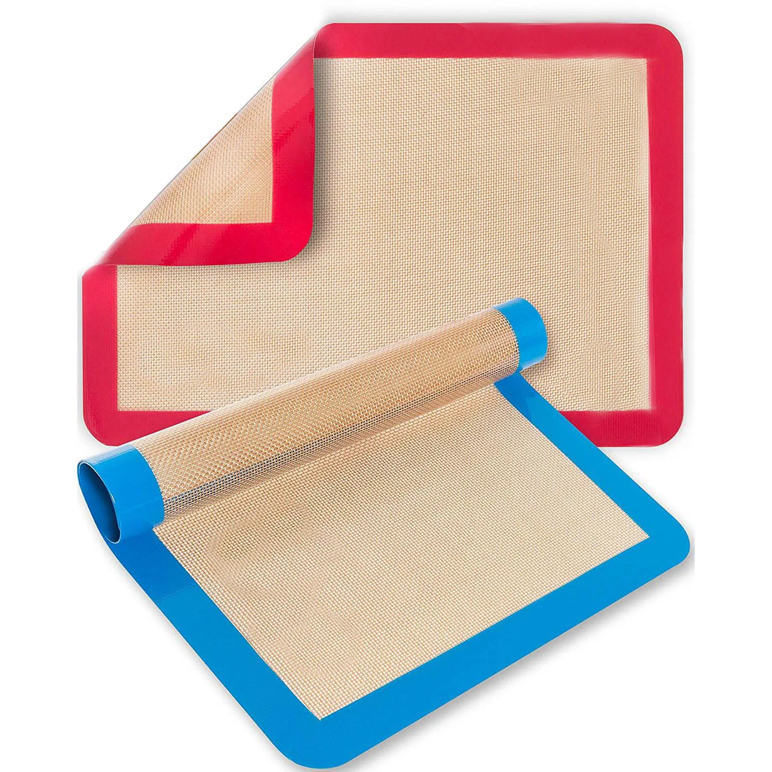 Non-Stick cooking Mat 40x30cm silicone baking mat set For Bake Pans & Rolling