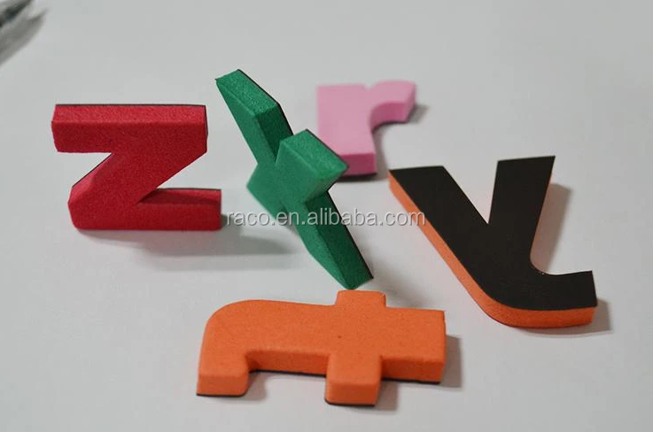 Magnetic Eva Foam Alphabet Letters 3d Puzzle For Kids Educational Toys ...