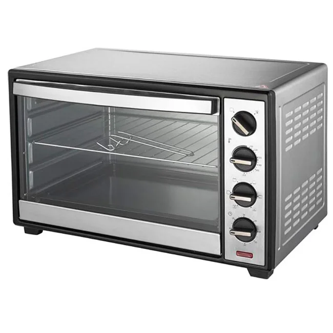 
Electric glass oven CB/ROHS/LFGB approval 30L portable yellow toaster oven 