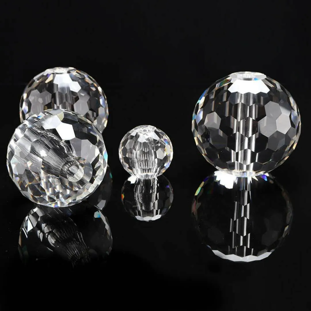 40mm crystal lighting ball pendant pendant transparent prism machine grindi C5D0 