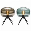 Iron glass table light modern interior decorative table lamp antique design lamp table