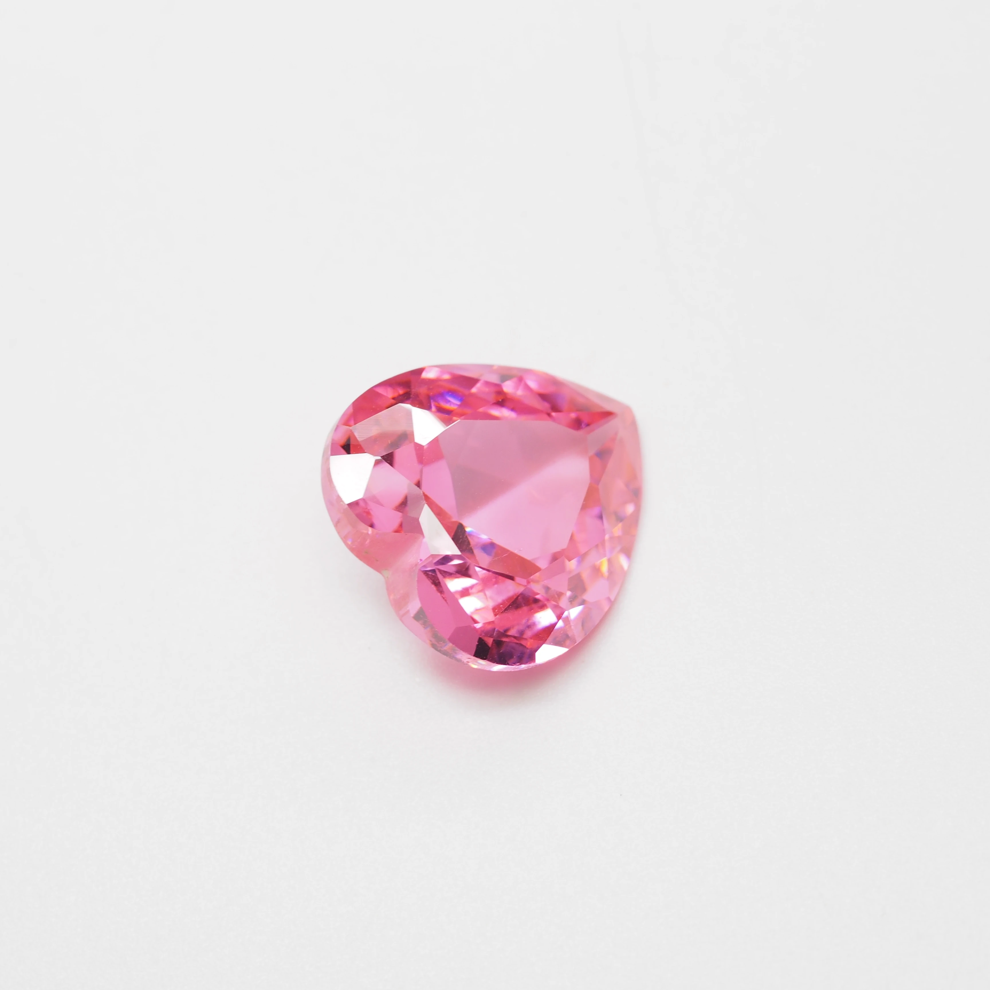 Valuable Clear Bright Pink Cz Stone Cubic Zirconia Stone For Vases