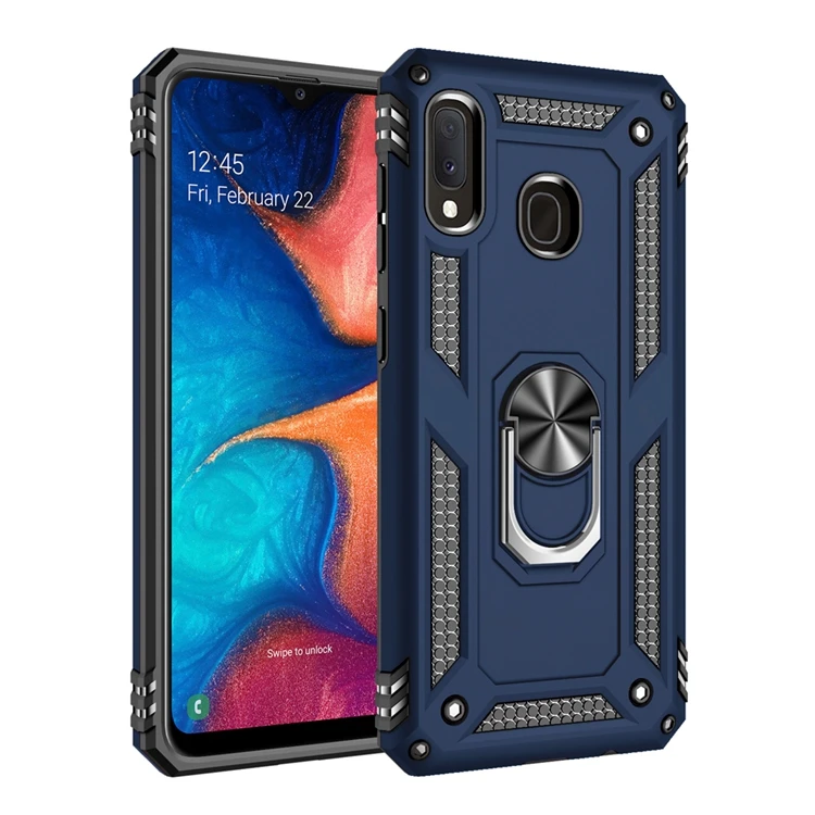 

HOCAYU Drop Resistance Tpu Pc Combo Cell Phone Case Cover For Samsung Galaxy A10 A20 A20E, Black,red,gold,rose gold,blue,silver