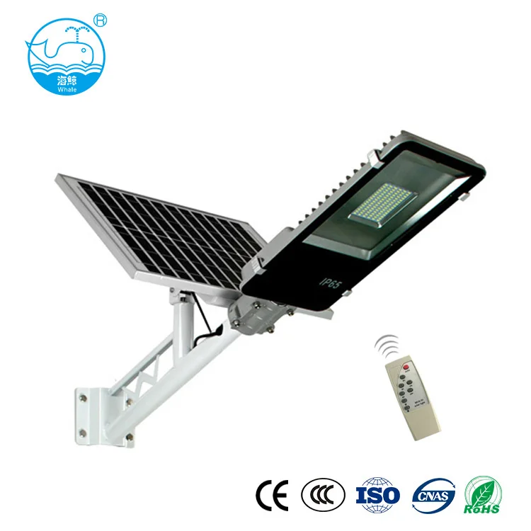 Light control remote control 2200k home wall mount 30watt led outdoor solar street light