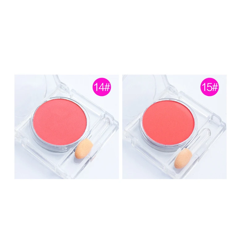 

new blush palette blusher private label on waterproof long lasting monochrome blush cream blusher makeup in stock, 15 colors