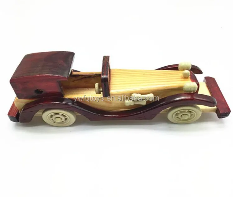 FQ brand popular DIY toy wooden model car for children assembled toy vehicles