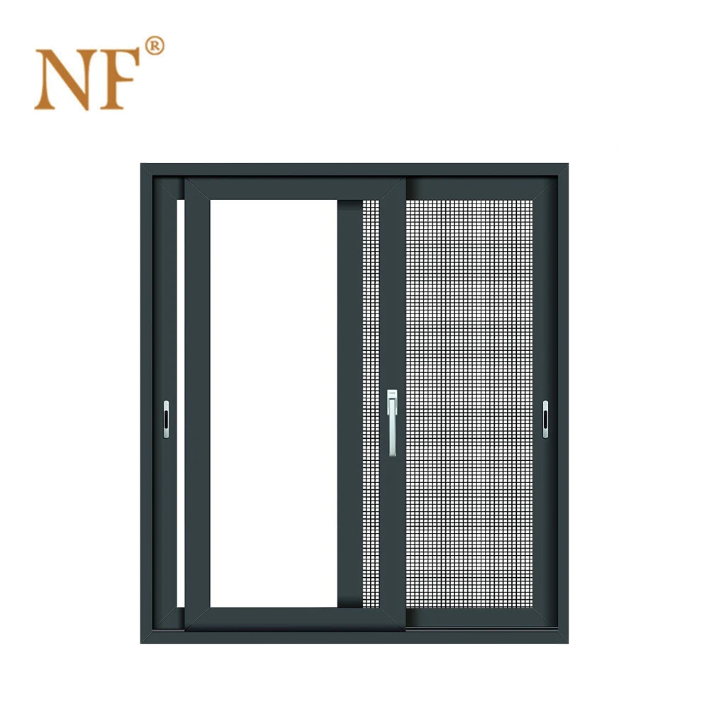 Aluminum frame fixed  bow bay window with lock glass price