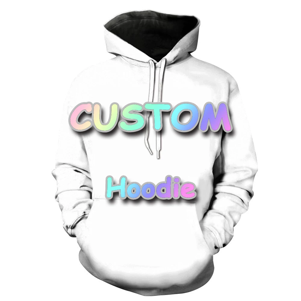 

Dropship wholesalers Accept customization high quality sublimation 3D printing your design custom hoodie sweatshirts unisex, N/a