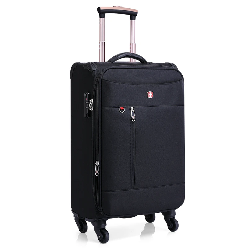 

2021 high Quality custom made nylon trolley suitcases luggage for travel suitcase