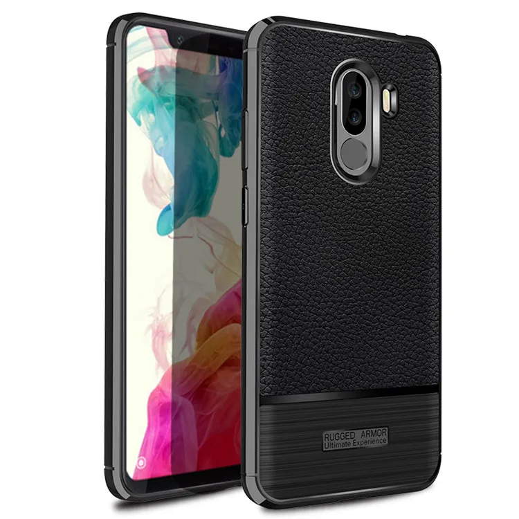 

Lichee TPU Back Cover Phone Case For Xiaomi Pocophone F1